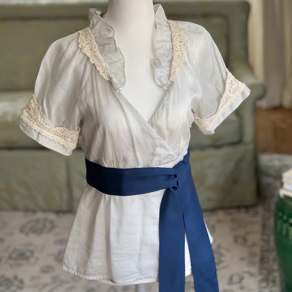 Anthropologie Floreat Blouse